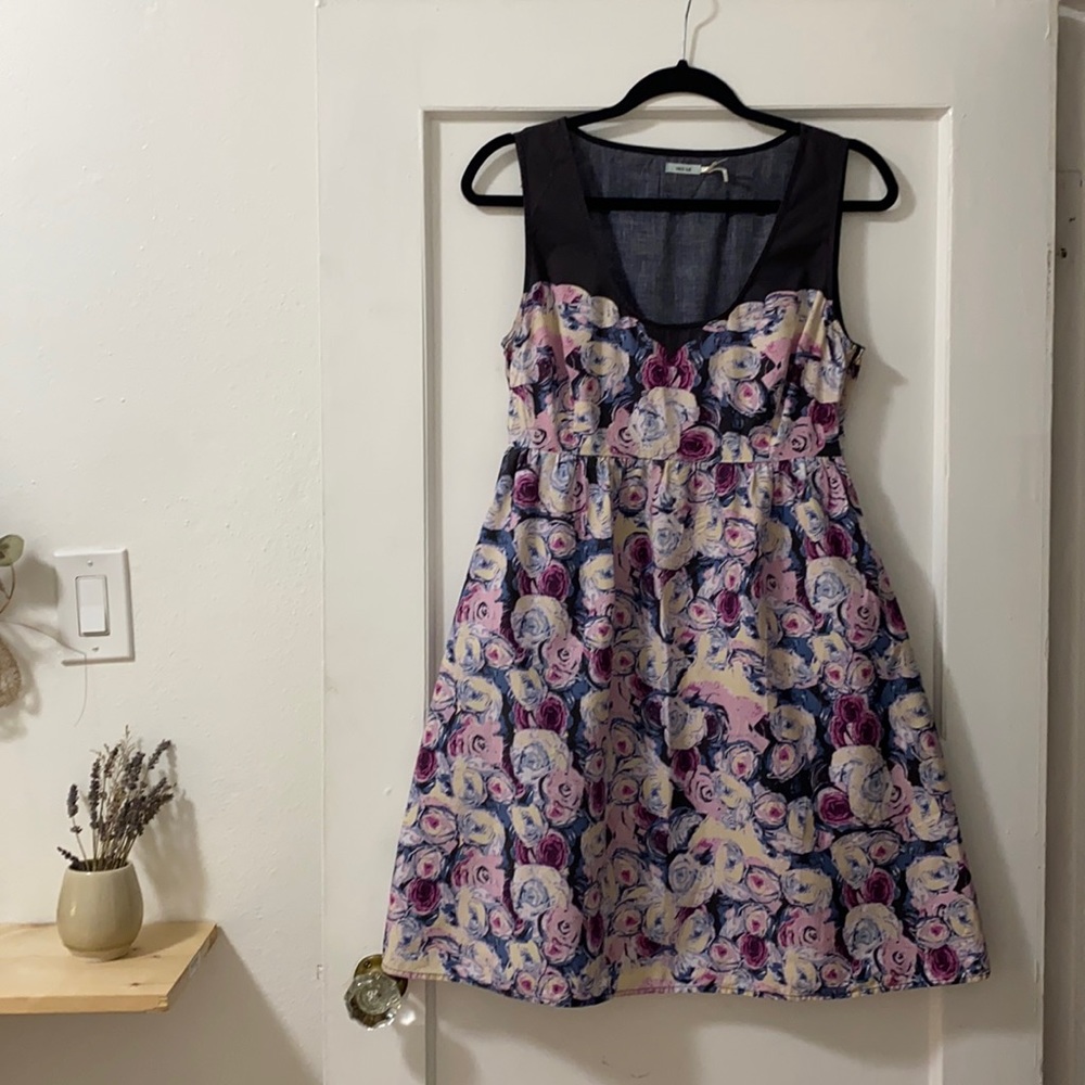 Urban Outfitter | Floral Sweetheart Dress S